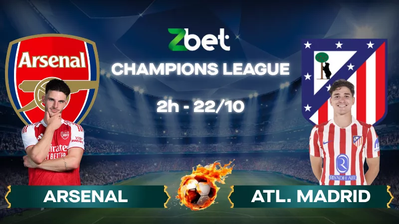 Nhận định soi kèo Arsenal vs Atl. Madrid - 02h00 22/10/2025 - Champions League