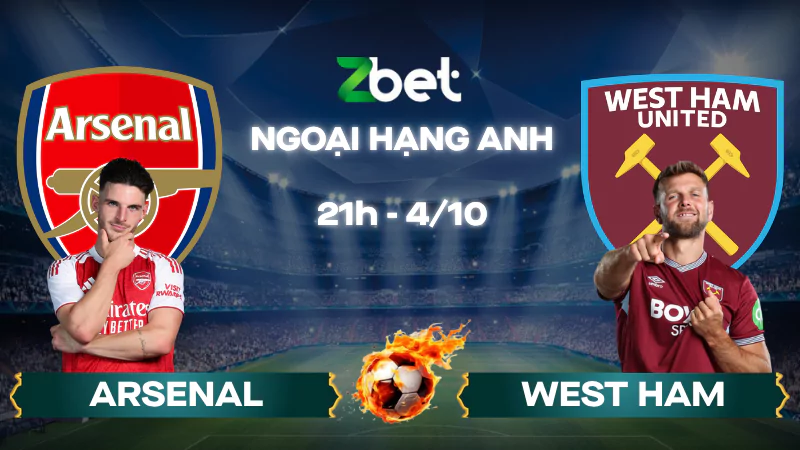 Nhận định soi kèo Arsenal vs West Ham - 21h00 04/10/2025 - Ngoại hạng Anh