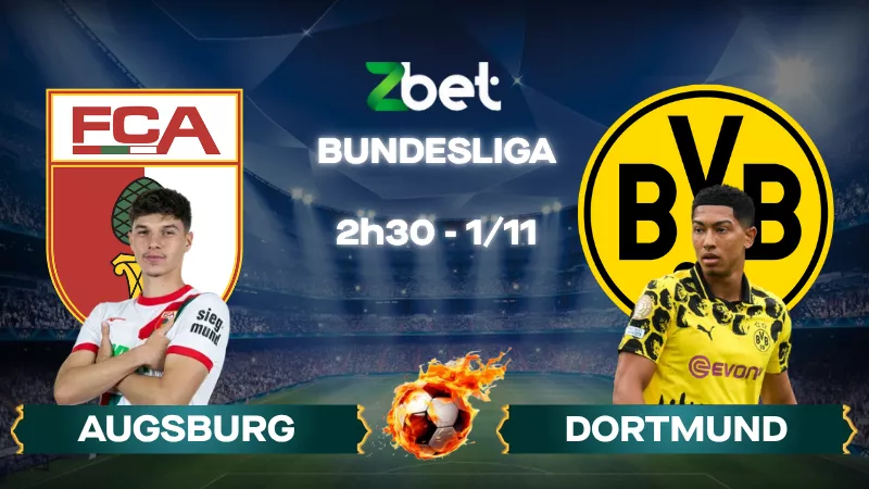 Nhận định soi kèo Augsburg vs Dortmund - 02h30 01/11/2025 - Bundesliga