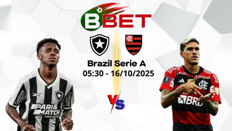 Kèo nhà cái Botafogo vs Flamengo | 05:30 16/10/2025 - Brazil Serie A