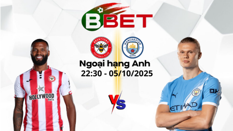 Tỷ lệ kèo nhà cái Brentford vs Man City | 22:30 05/10/2025 - NHA