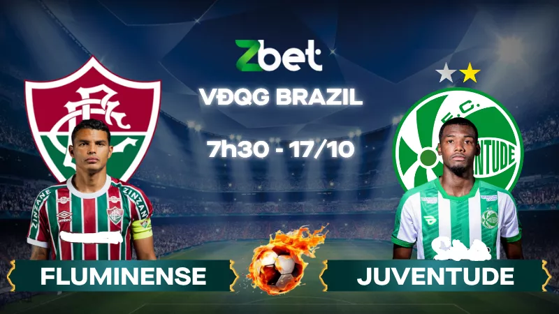 Nhận định soi kèo Fluminense vs Juventude - 07h30 17/10/2025 - VĐQG Brazil