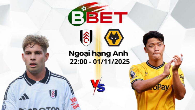 Tỷ lệ kèo nhà cái Fulham vs Wolves | 22:00 01/11/2025 – Ngoại hạng Anh