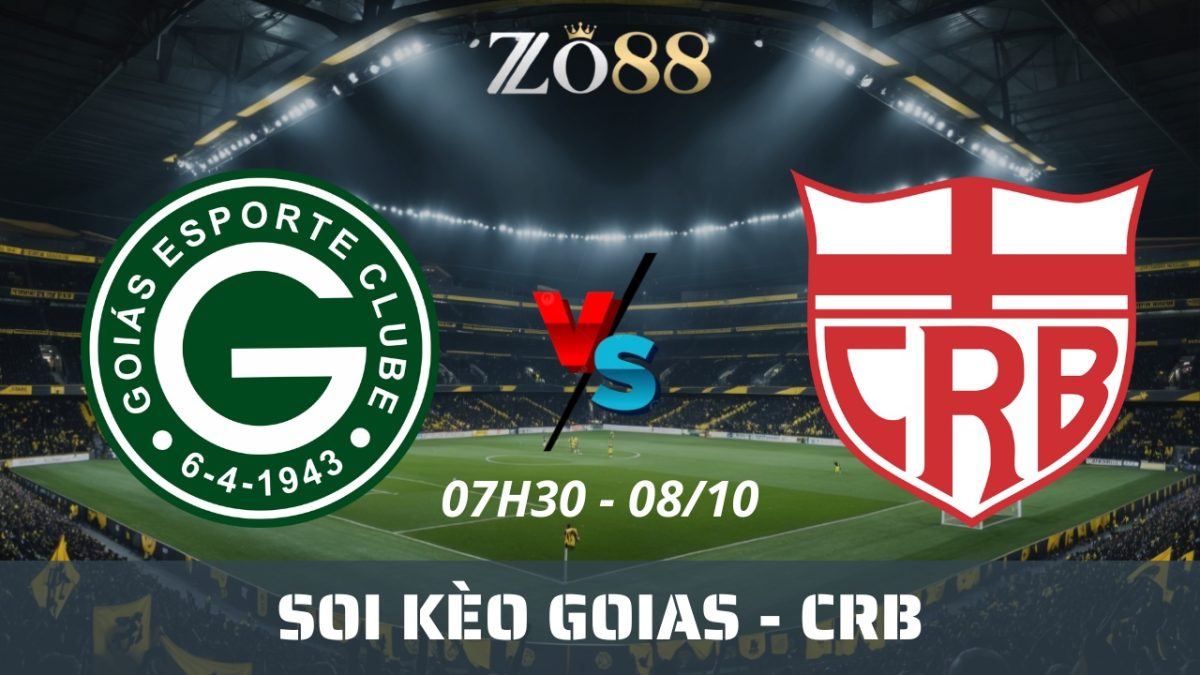 Soi kèo nhà cái Goias vs CRB - 08/10/2025 07h30 Brazil Serie B