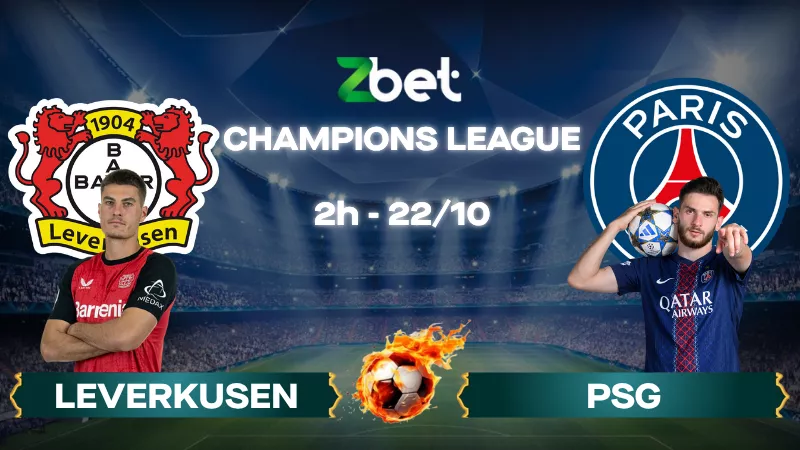 Nhận định soi kèo Bayer Leverkusen vs PSG - 02h00 22/10/2025 - Champions League