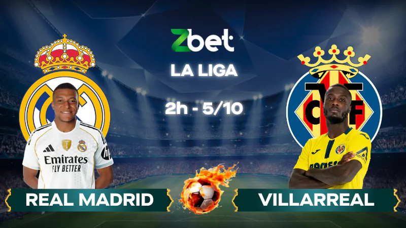 Nhận định soi kèo Real Madrid vs Villarreal - 02h00 05/10/2025 - La Liga