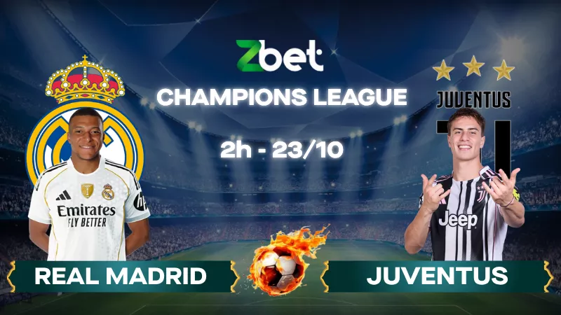 Nhận định soi kèo Real Madrid vs Juventus - 02h00 23/10/2025 - Champions League