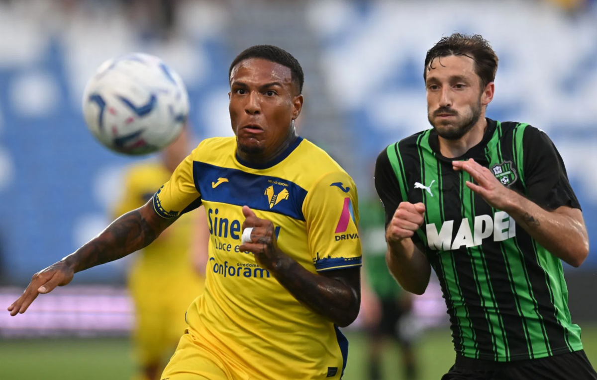 Dự đoán tỷ số Verona - Sassuolo: 1-2