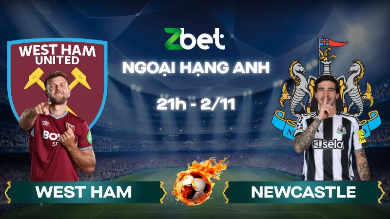 Nhận định soi kèo West Ham vs Newcastle – 21h00 02/11/2025 – Ngoại hạng Anh