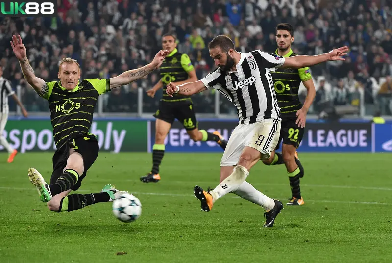 Juventus vs Sporting Lisbon uk88 2