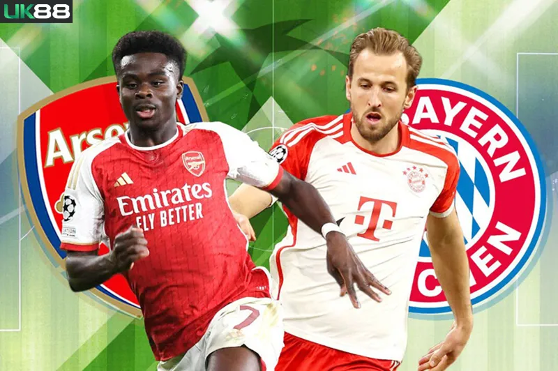 Kèo nhà cái Arsenal vs Bayern Munich uk88