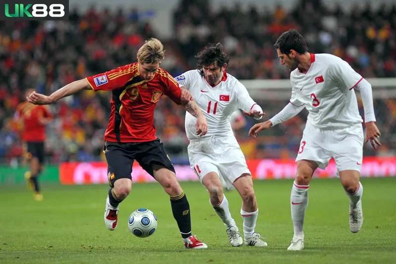 Kèo nhà cái Tây Ban Nha vs Turkey uk88