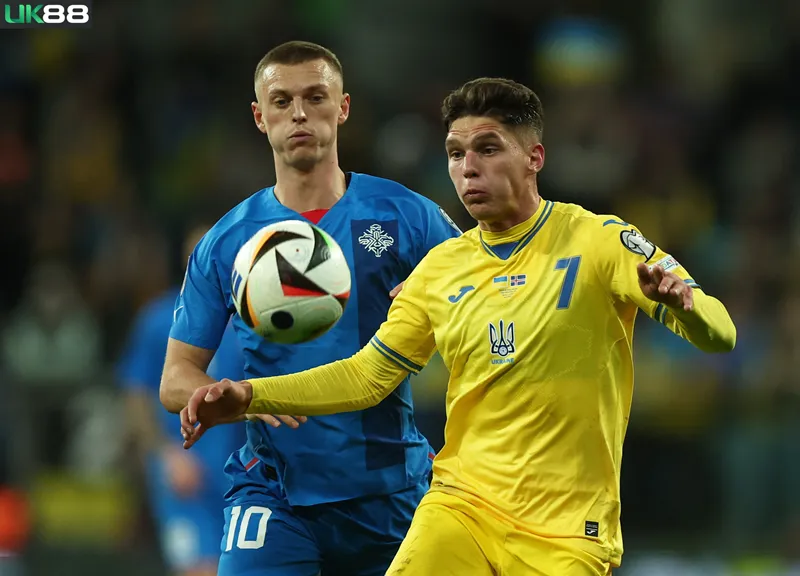 Kèo nhà cái Ukraine vs Iceland uk88