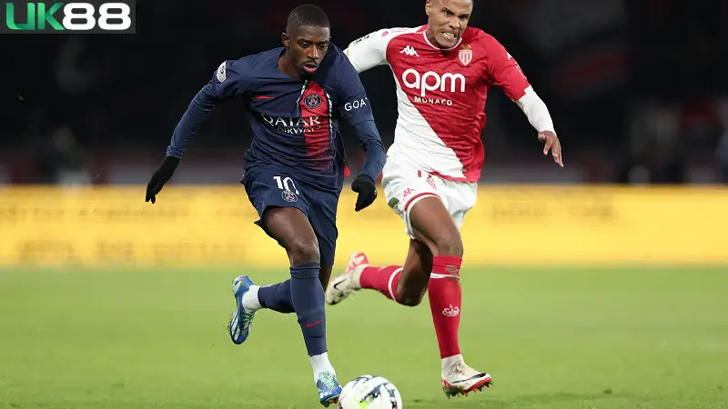 Monaco vs Paris Saint Germain uk88 2