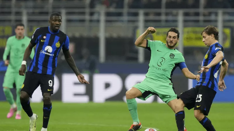 Thành tích thi đấu gần đây của Atl. Madrid vs Inter Milan