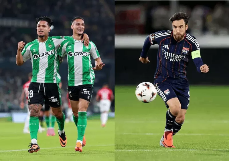 Thành tích thi đấu gần đây của Real Betis vs Lyon
