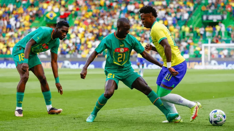 Thành tích thi đấu gần đây của Brazil vs Senegal