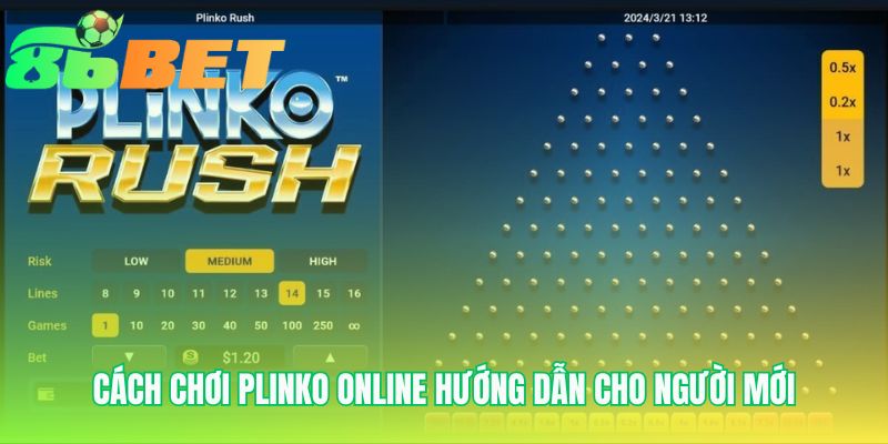 Cách chơi plinko online không đòi hỏi kỹ năng phức tạp