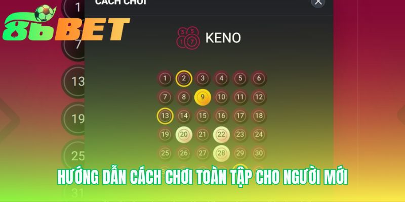 Cách chơi keno game giải thích các quy tắc cho người mới