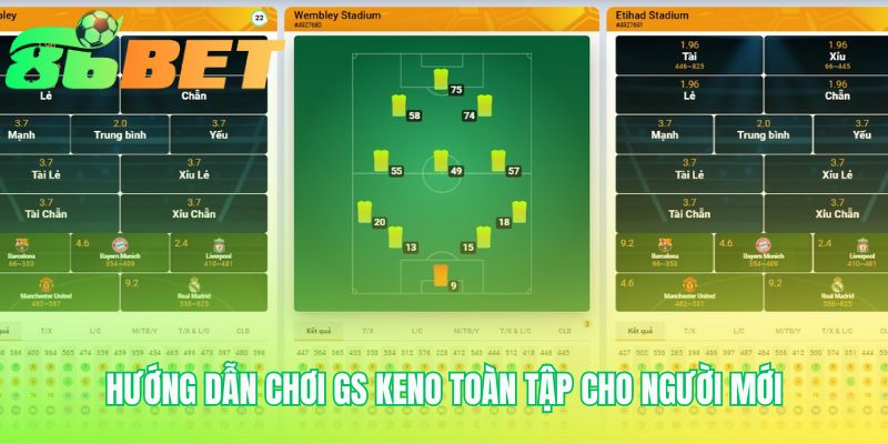 Hướng dẫn GS Keno giúp người mới hiểu rõ quy tắc trò chơi