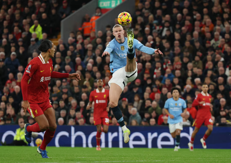 Trước trận đấu Man City vs Liverpool