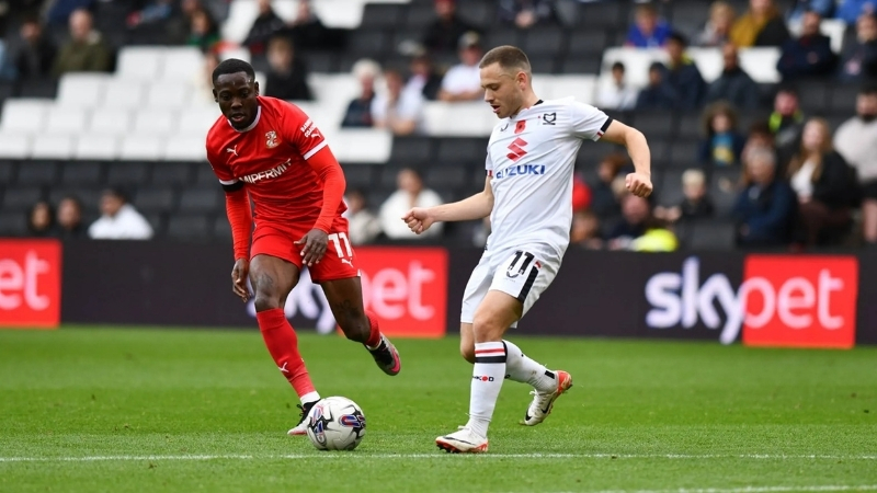 Phong độ các trận đấu gần đây - MK Dons vs Swindon Town