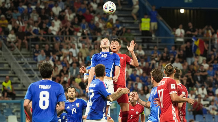 Trước trận đấu Moldova vs Italia