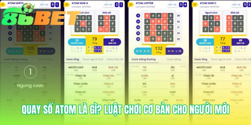 Luật chơi quay số atom công bằng tuyệt đối với công nghệ RNG
