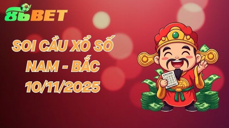 86BET Soi cầu 10/11/2025 - Dự đoán XS hôm nay