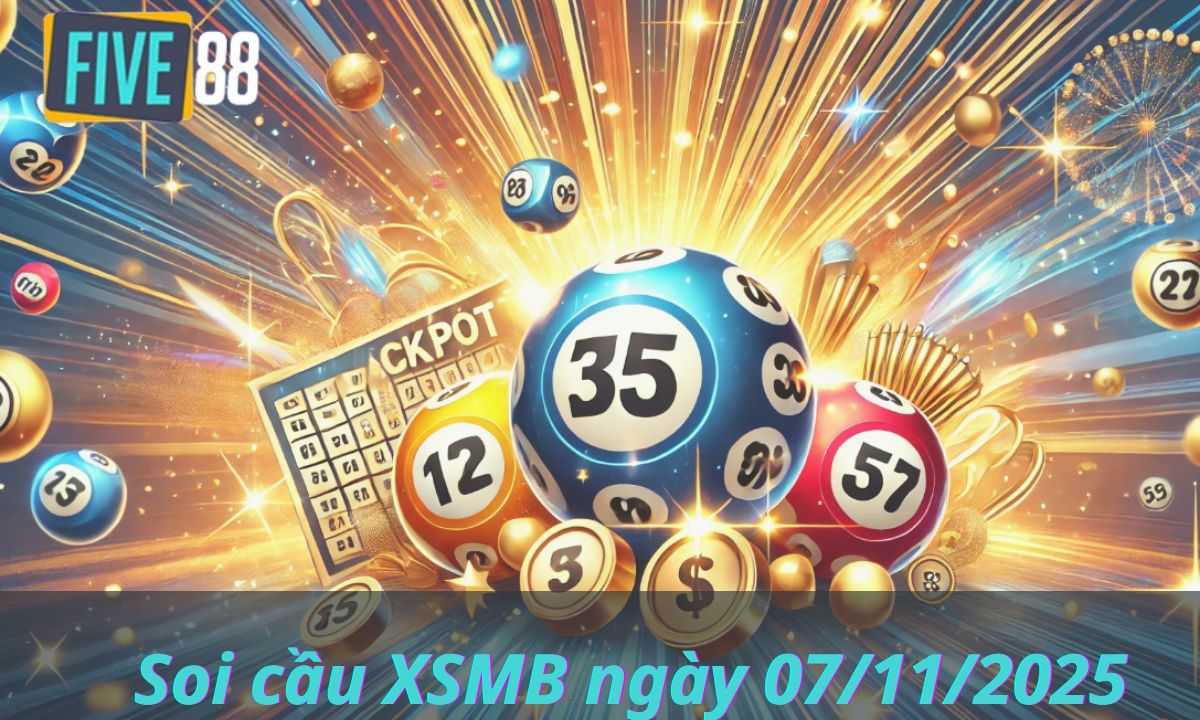 Soi cầu XSMB ngày 07/11/2025 - Chốt lô miền Bắc - Five88