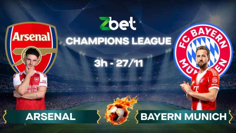 Nhận định soi kèo Arsenal vs Bayern Munich – 03h00 27/11/2025 – Champions League