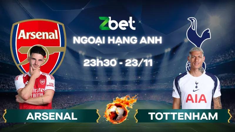 Nhận định soi kèo Arsenal vs Tottenham - 23h30 23/11/2025 - Ngoại hạng Anh