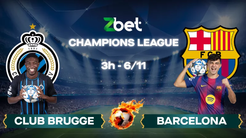Nhận định soi kèo Club Brugge vs Barcelona - 03h00 06/11/2025 - Champions League
