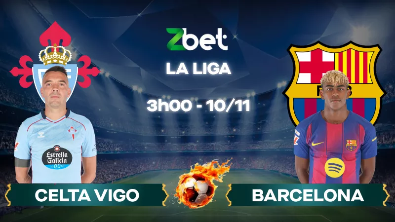 Nhận định soi kèo Celta Vigo vs Barcelona - 03h00 10/11/2025 - La Liga