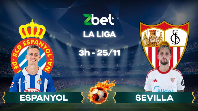 Nhận định soi kèo Espanyol vs Sevilla - 03h00 25/11/2025 - La Liga