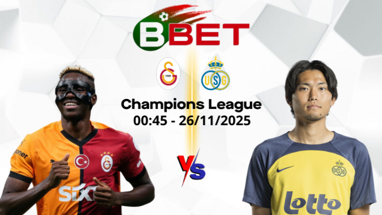 Kèo nhà cái Galatasaray vs USG | 00:45 26/11/2025 – Champions League