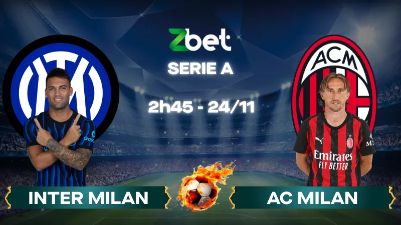 Nhận định soi kèo Inter Milan vs AC Milan - 02h45 24/11/2025 - Serie A