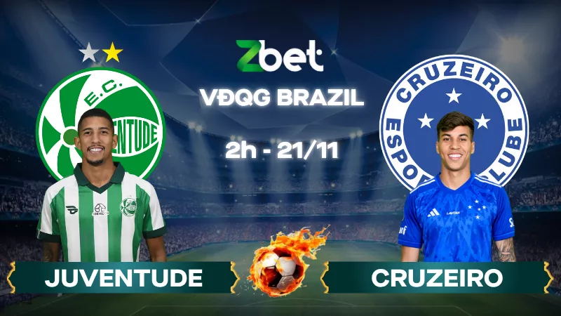 Nhận định soi kèo Juventude vs Cruzeiro - 02h00 21/11/2025 - VĐQG Brazil