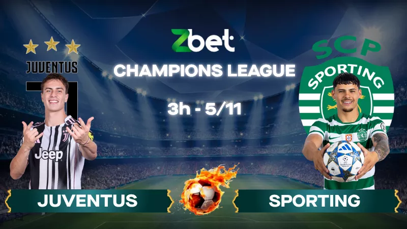 Nhận định soi kèo Juventus vs Sporting Lisbon - 03h00 05/11/2025 - Champions League
