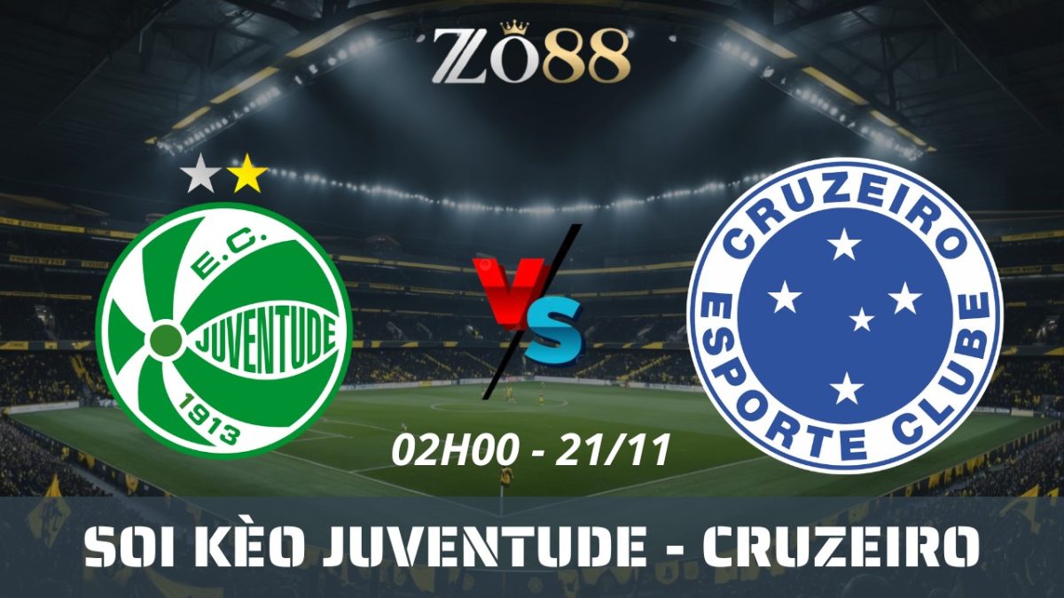Soi kèo nhà cái Juventude vs Cruzeiro - 21/11/2025 02h00 Brazil Serie A