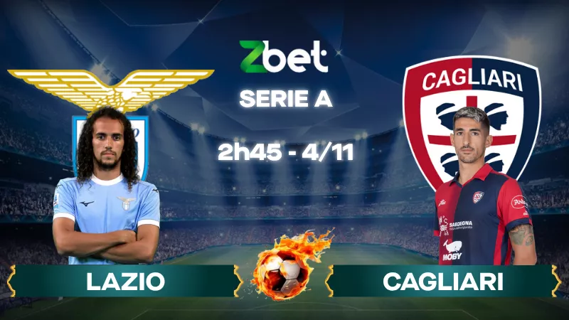 Nhận định soi kèo Lazio vs Cagliari – 02h45 04/11/2025 – Serie A