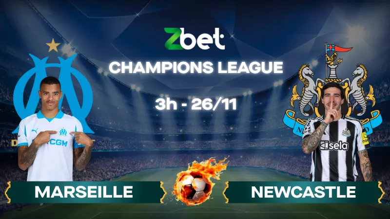 Nhận định soi kèo Marseille vs Newcastle – 03h00 26/11/2025 – Champions League