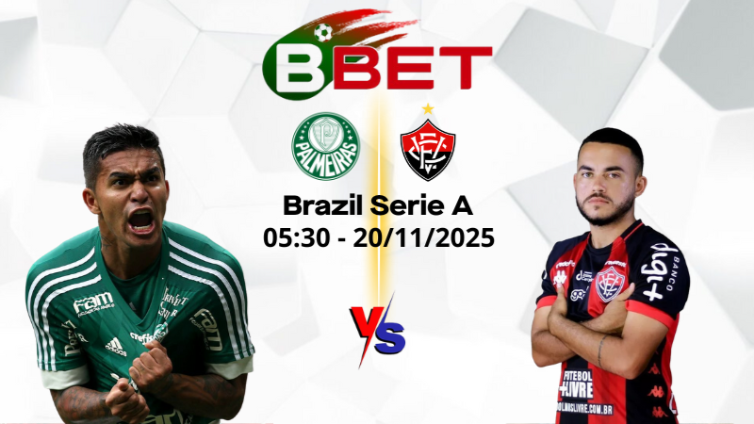 Tỷ lệ trận Palmeiras vs Vitoria | 05:30 20/11/2025 - Brazil Serie A