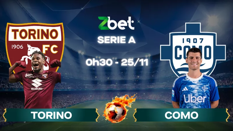 Nhận định soi kèo Torino vs Como - 00h30 25/11/2025 - Serie A
