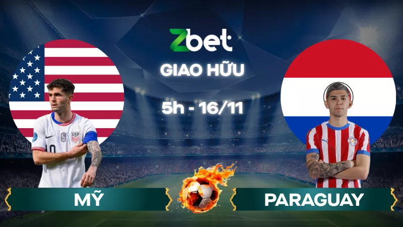 Nhận định soi kèo Mỹ vs Paraguay - 05h00 16/11/2025 - Giao hữu
