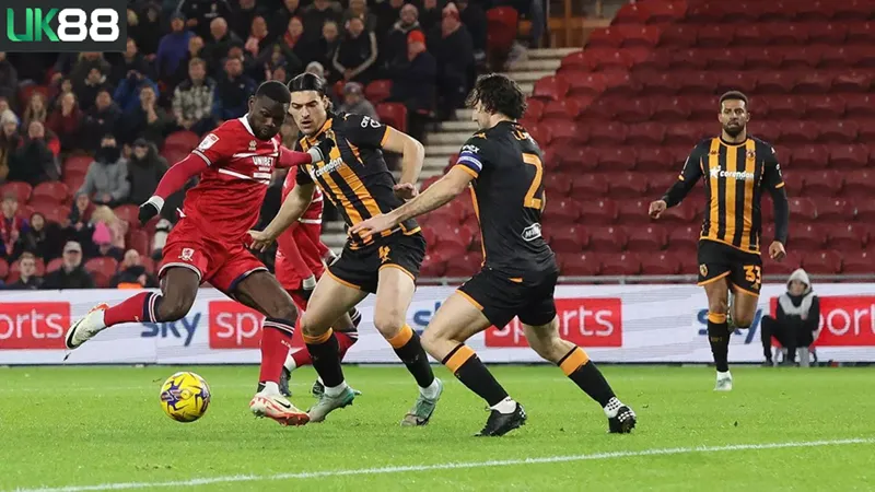 Kèo nhà cái Middlesbrough vs Hull City uk88