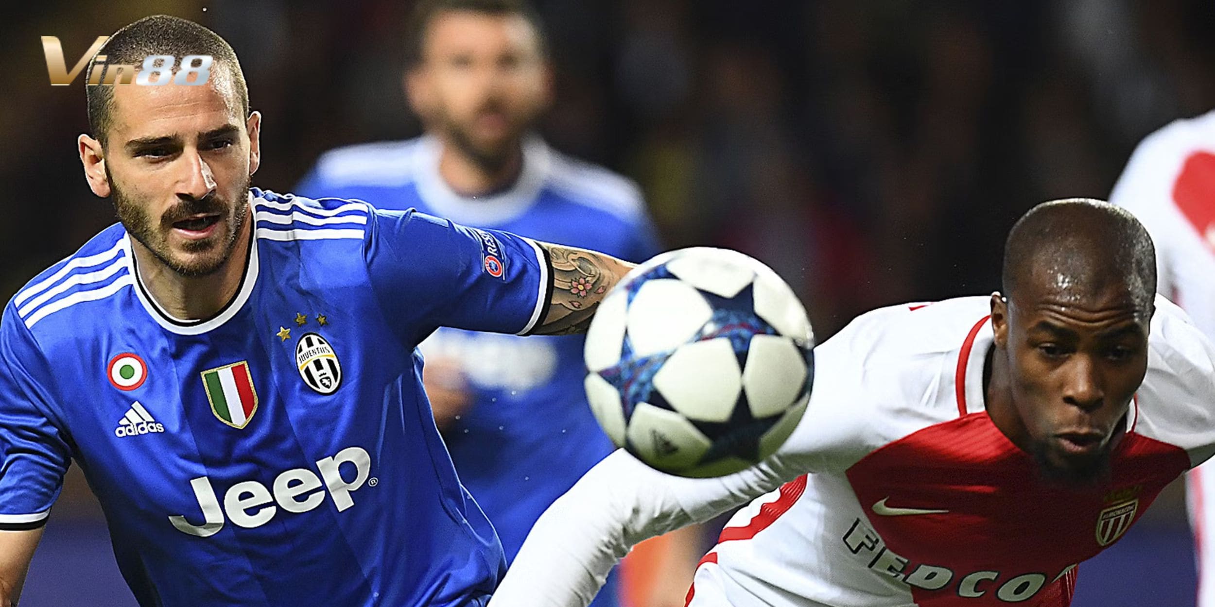 Bảng chốt kèo sáng giá giữa Monaco vs Juventus