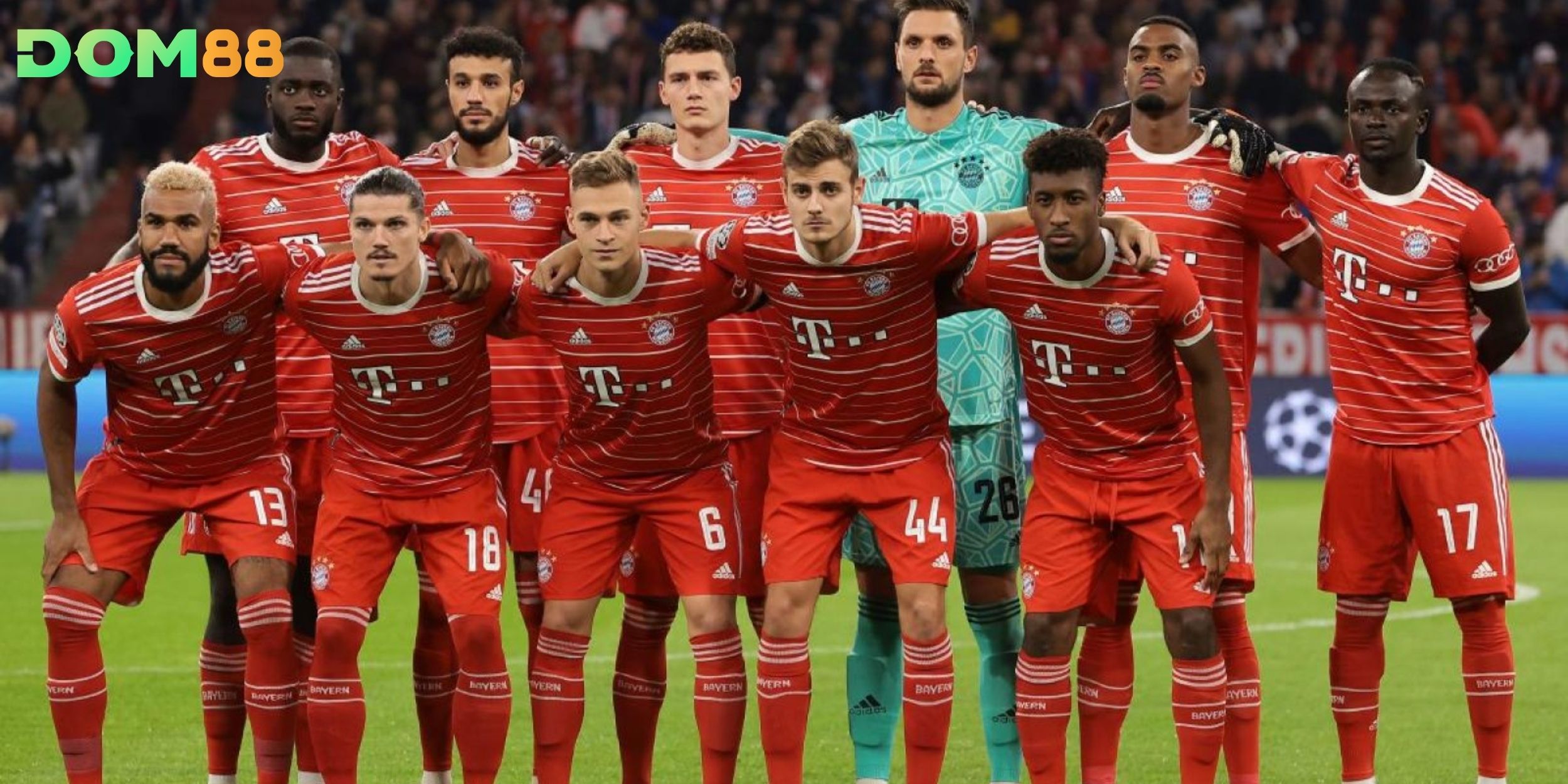 Bayern Munich sẽ áp dụng sơ đồ 4-2-3-1 nhằm kiểm soát trung tuyến
