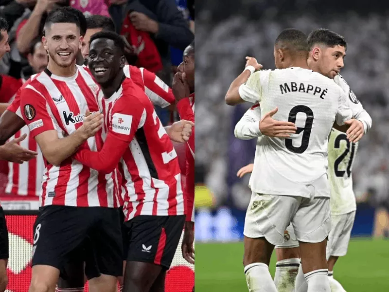 Thành tích thi đấu gần đây của Athletic Bilbao vs Real Madrid