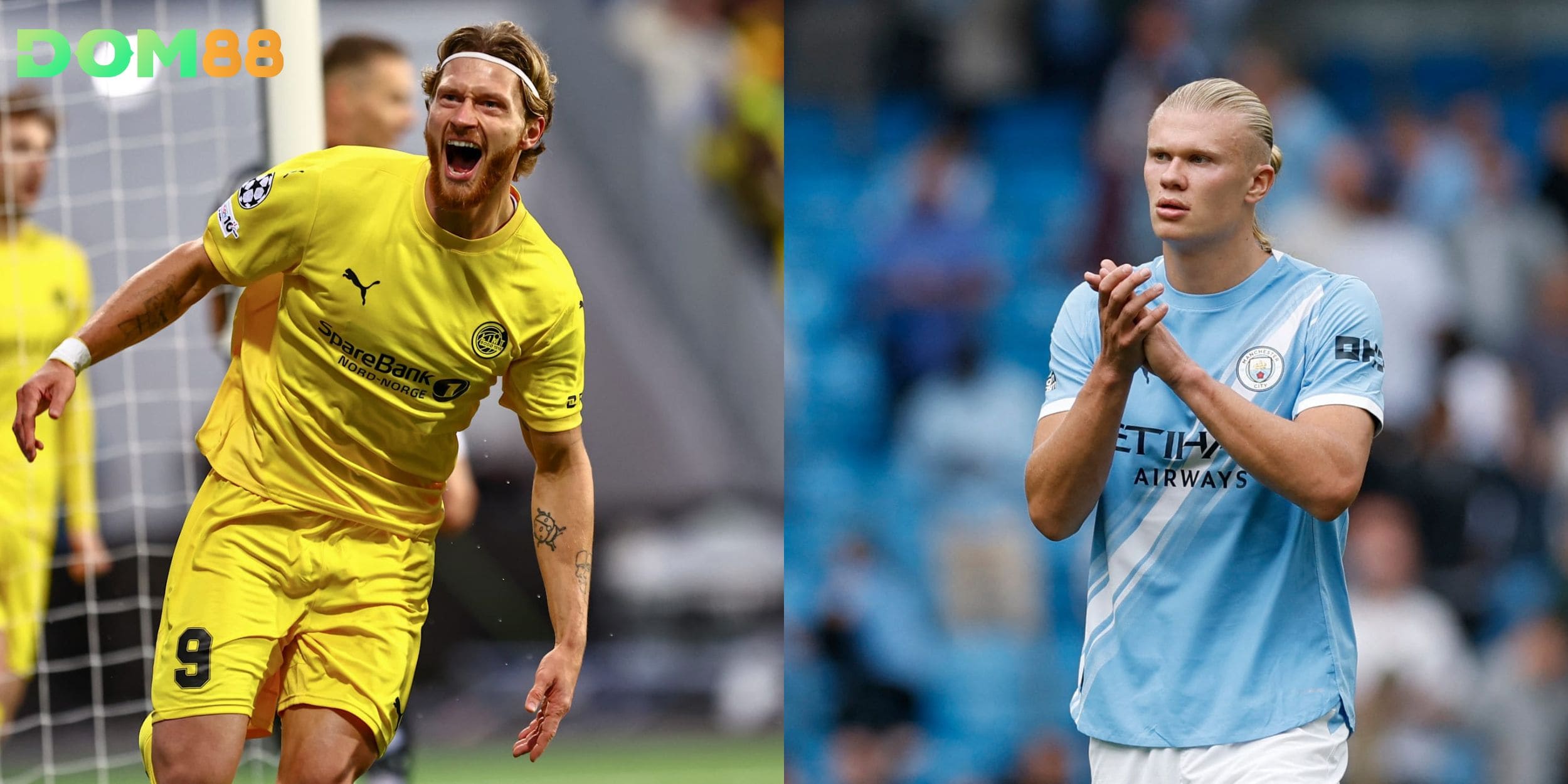 Bodø / Glimt vs Manchester City cho thấy ưu thế rõ rệt nghiêng về đội khách